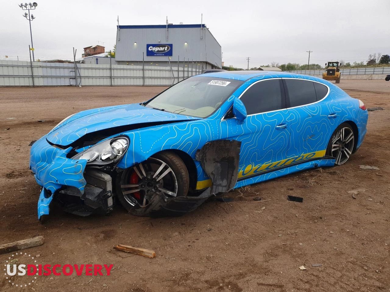 2011 Porsche Panamera — Front End — aukcja Copart co - colorado springs - 1