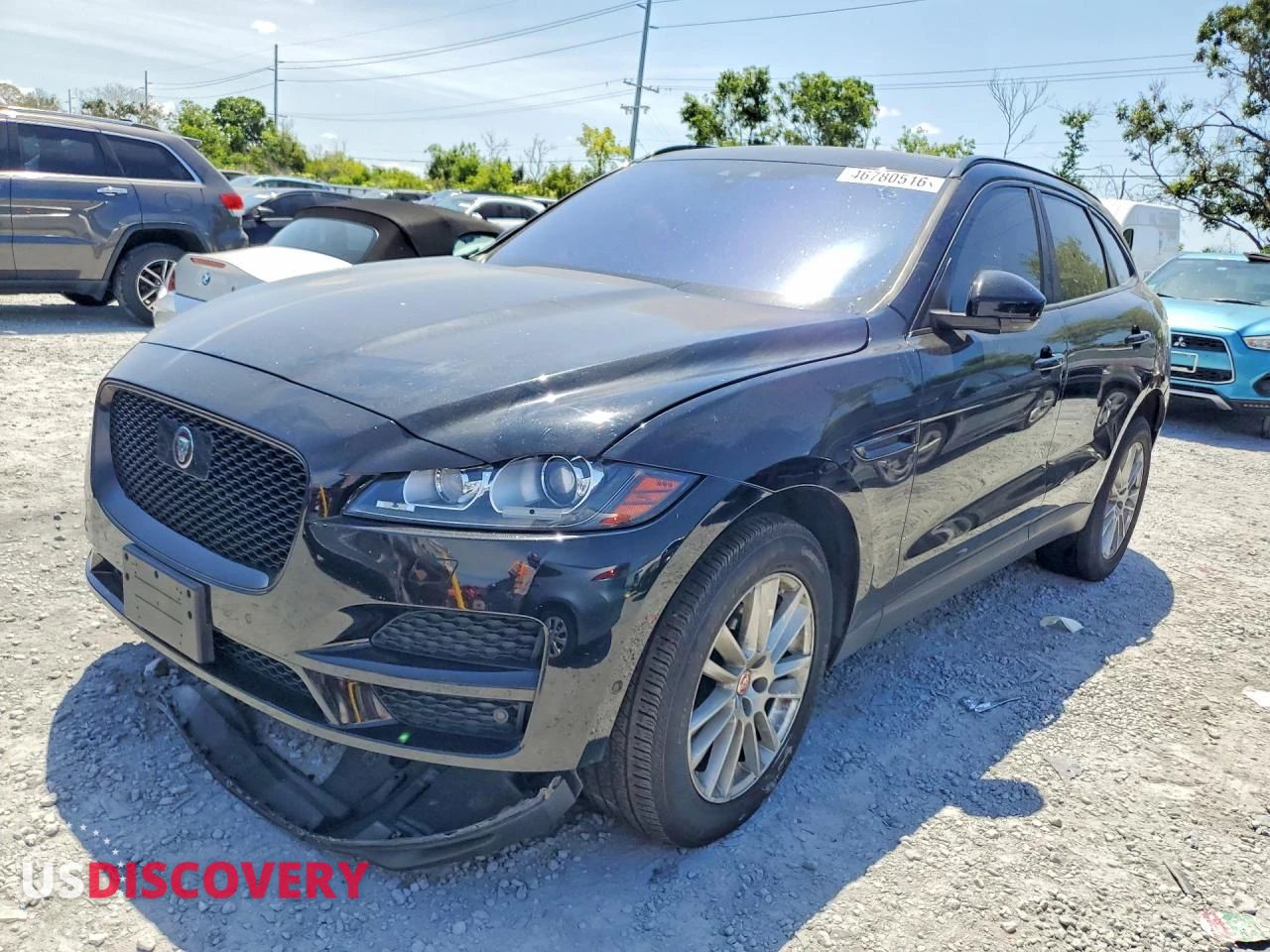 2019 Jaguar F-Pace — Side — auction Copart fl - tampa south - 1