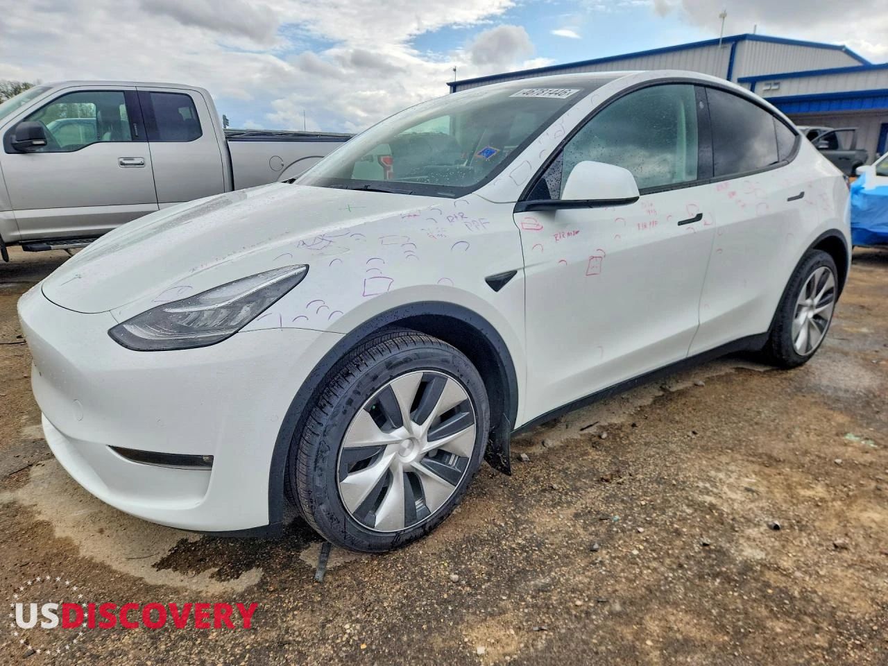 2022 Tesla Model Y — Hail — aukcja Copart wi - madison south - 1