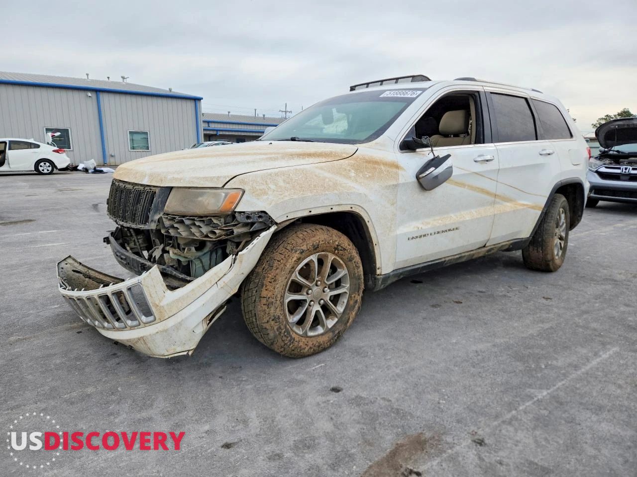 2016 Jeep Cherokee — Water/Flood — auction Copart ok - tulsa - 1
