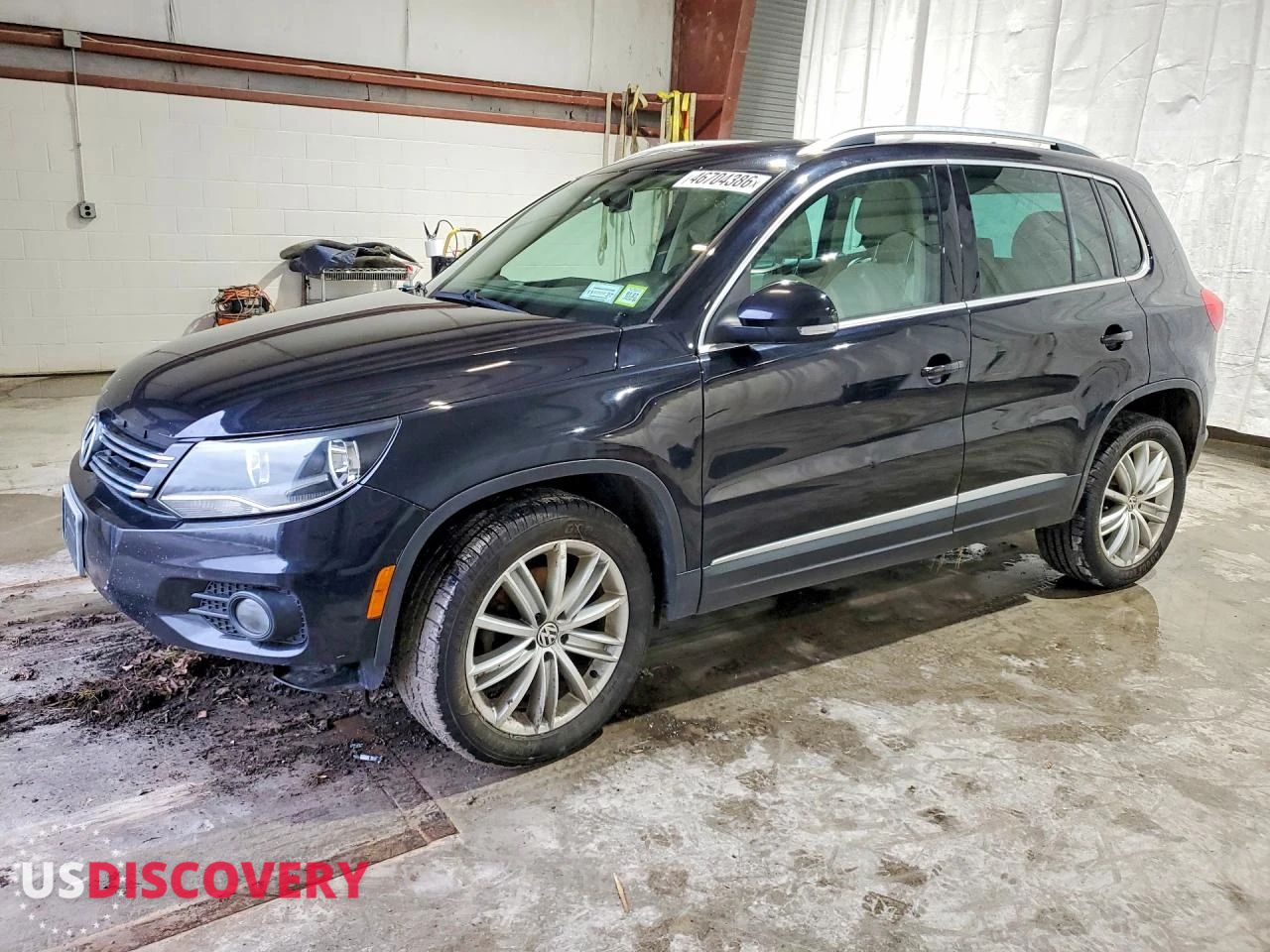 2012 Volkswagen Tiguan — Front End — aukcja Copart ny - rochester - 1